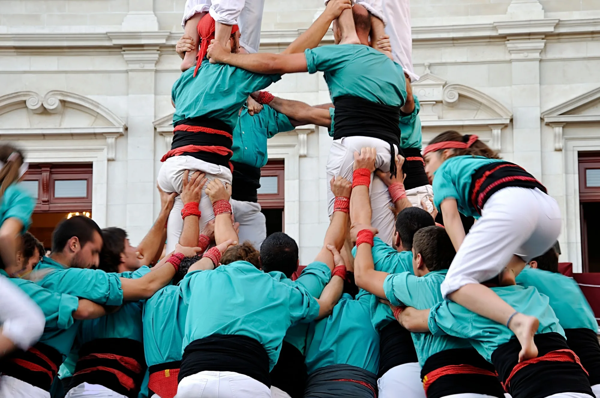 <p>Castell de la Colla dels Castellers<br />de Vilafranca del Penedès</p>